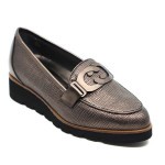 Clair de Lune mocassin brons leder ME617